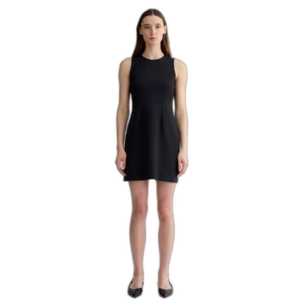 Everlane The Dream '90s Shift Black Dress Womens Size XL EXCELLENT COND